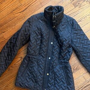 Cole Haan Women's Black Quilted Puffer Jacket